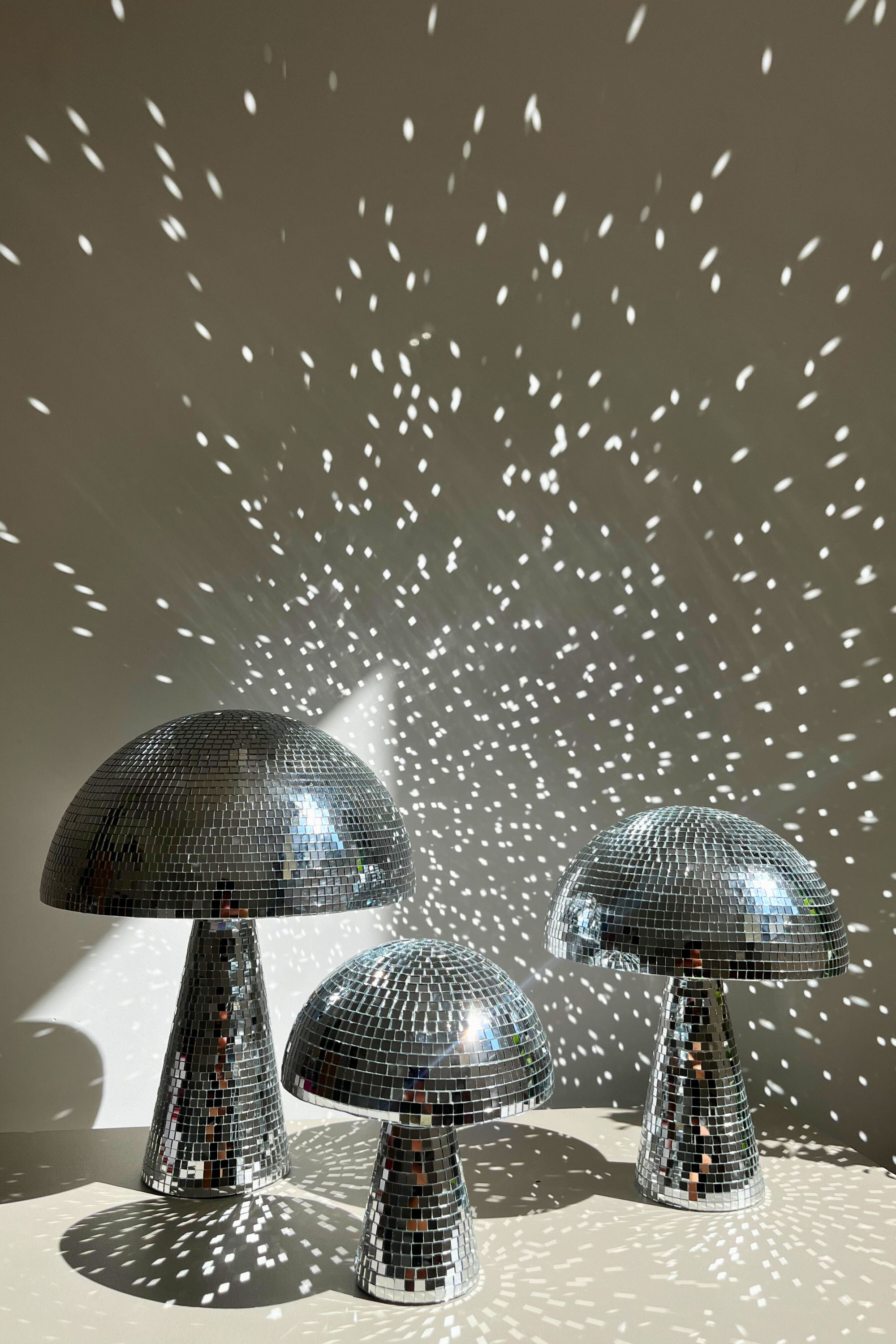 Disco Mushroom Decor