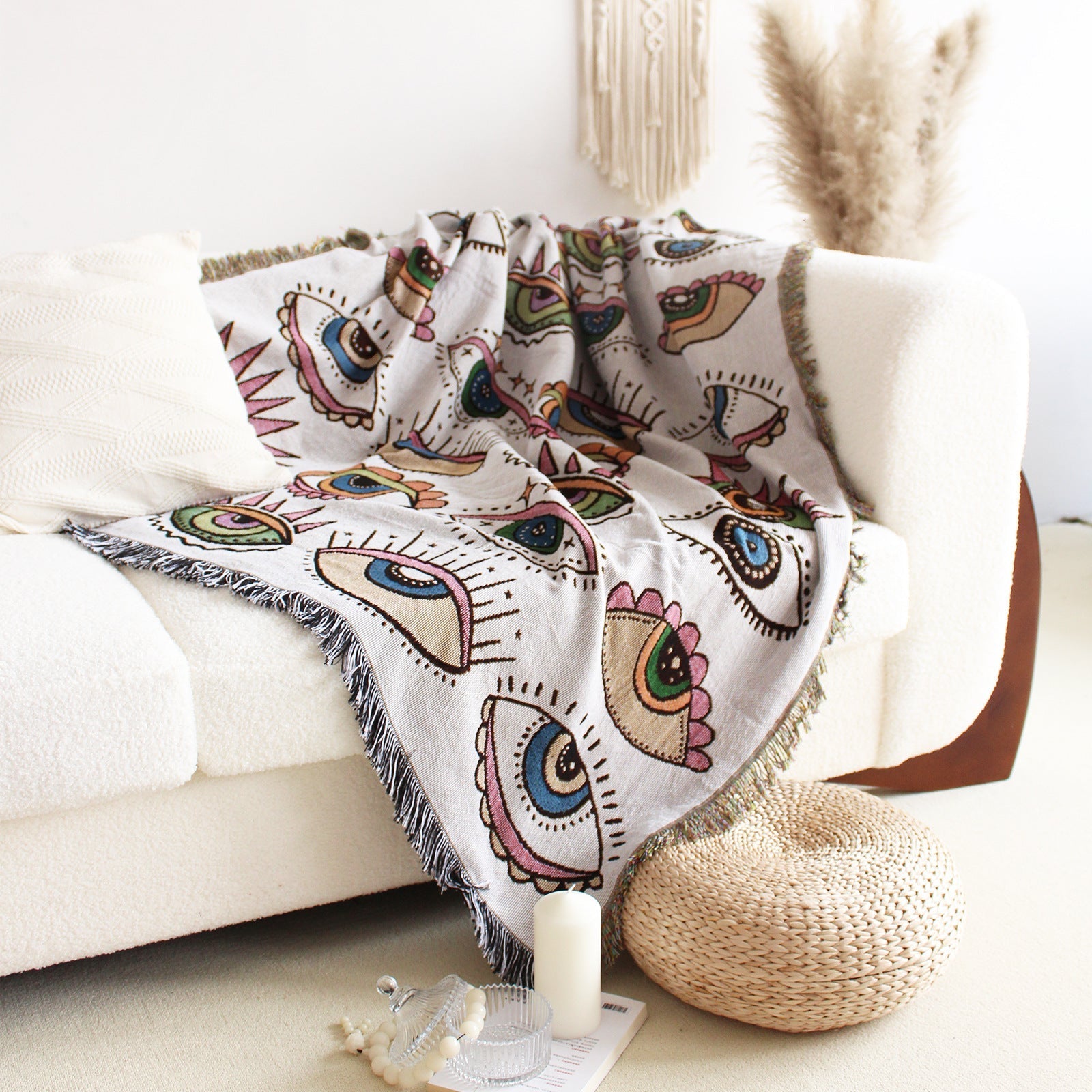 All Eyes on Me Throw Blanket