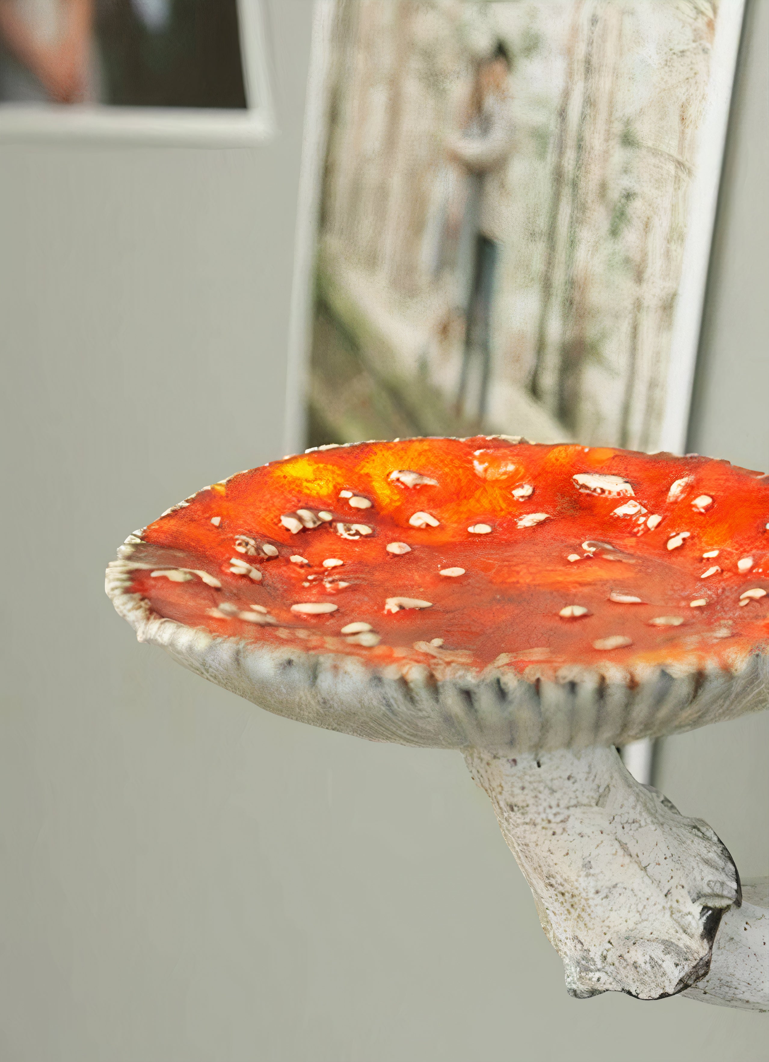 Floating Amanita Mushroom