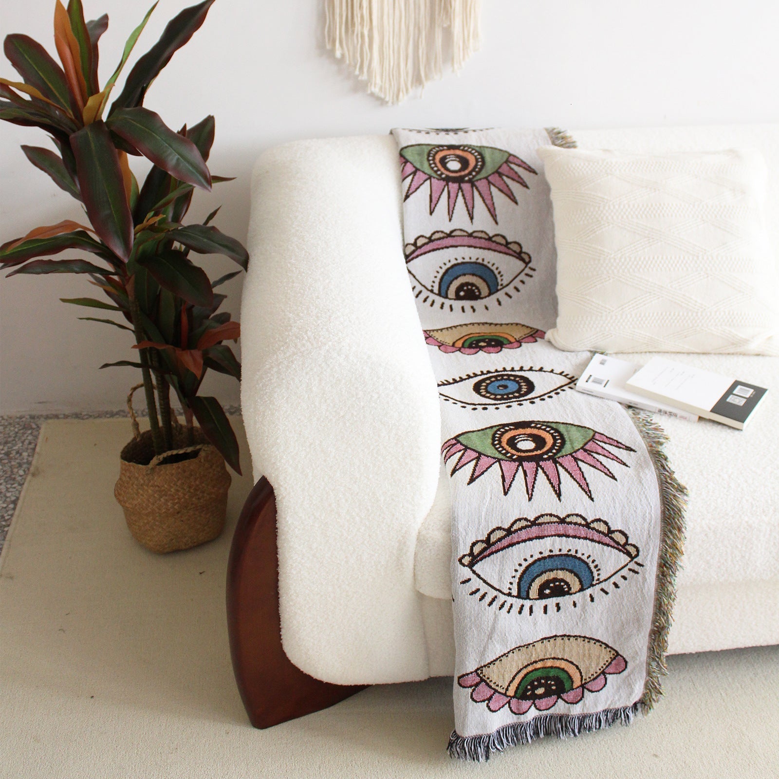 All Eyes on Me Throw Blanket