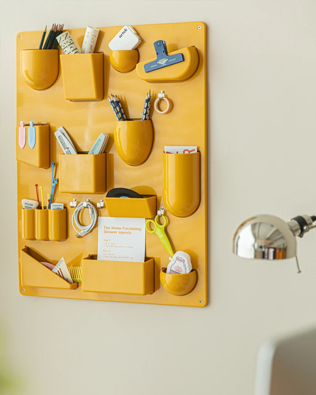 Retro Wall Organiser Board