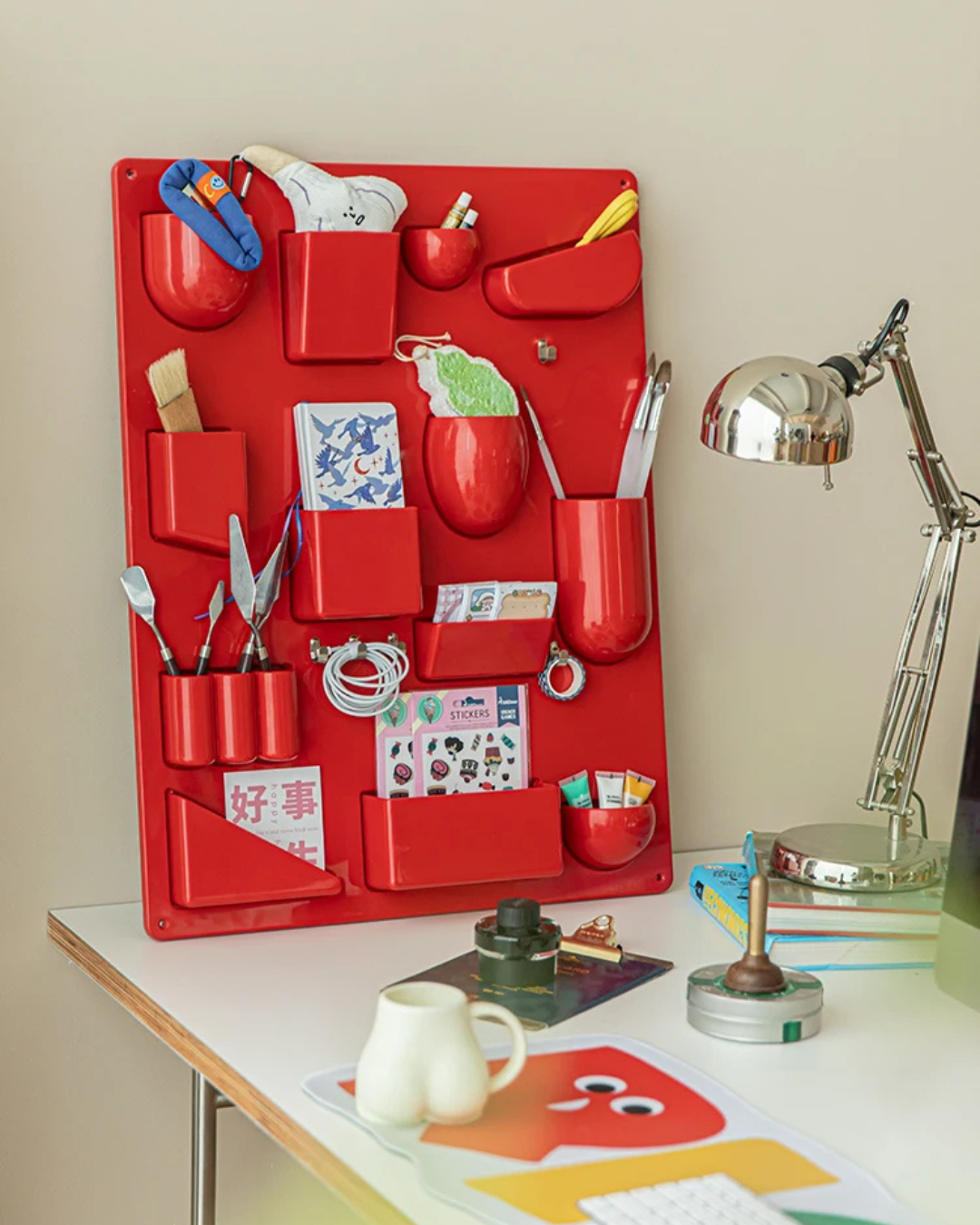Retro Wall Organiser Board