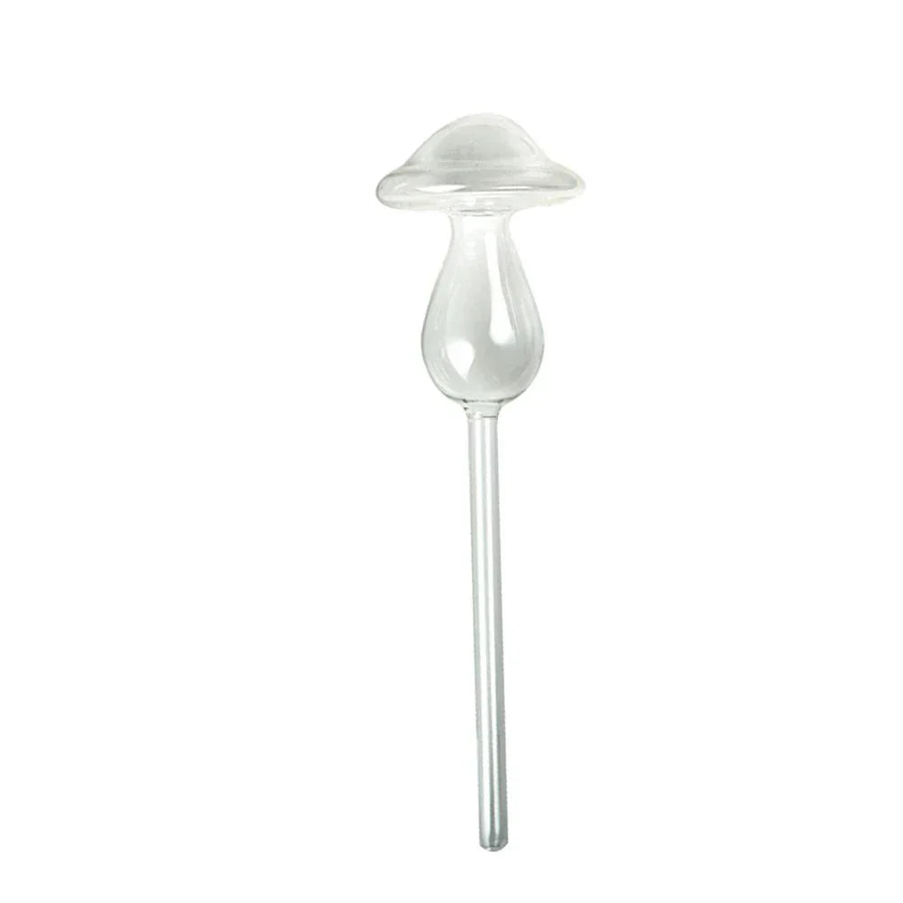 Self-Watering Glass Mushroom
