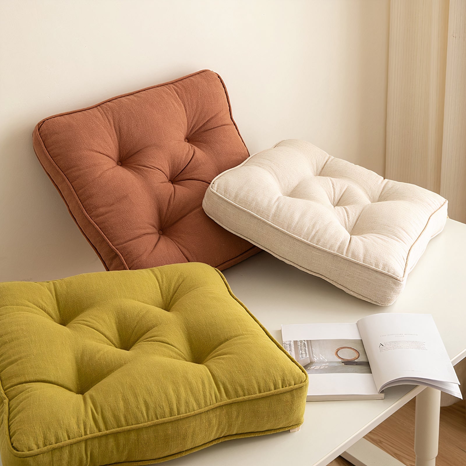 Essential Linen Futon Cushion