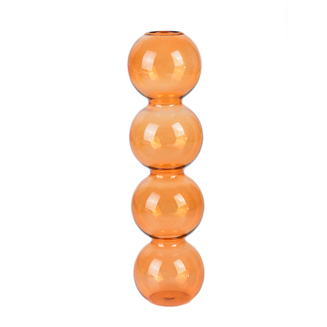 Bubble Glass Candle Holder and Vase