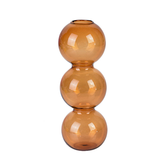 Bubble Glass Candle Holder and Vase