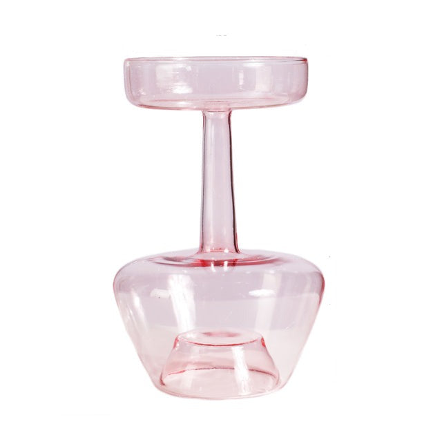 Cup Glass Candle Holder and Vase