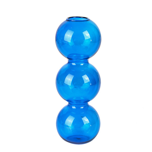 Bubble Glass Candle Holder and Vase