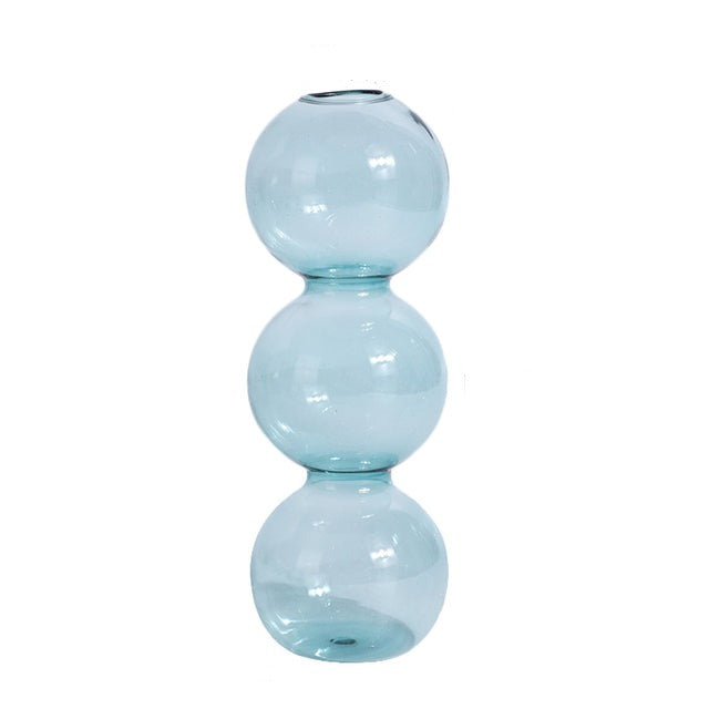 Bubble Glass Candle Holder and Vase