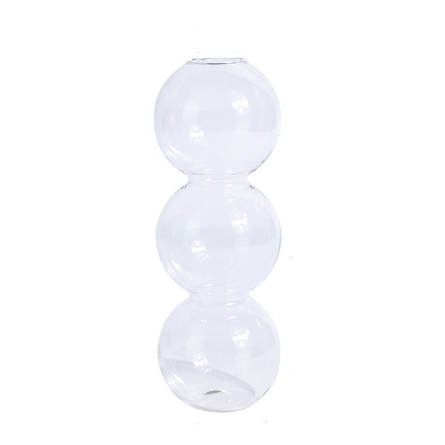 Bubble Glass Candle Holder and Vase