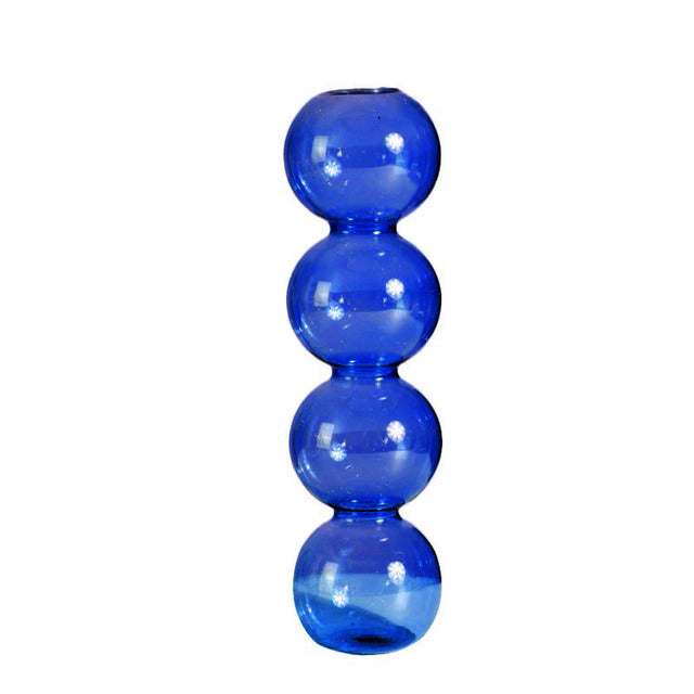 Bubble Glass Candle Holder and Vase
