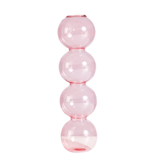 Bubble Glass Candle Holder and Vase