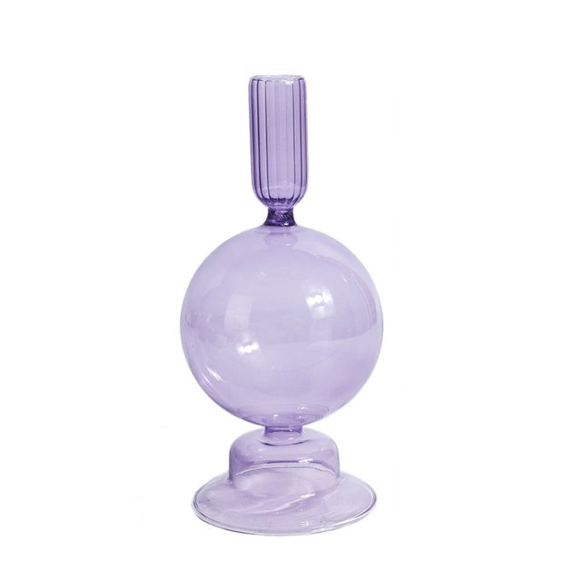 Ball Glass Candle Holder