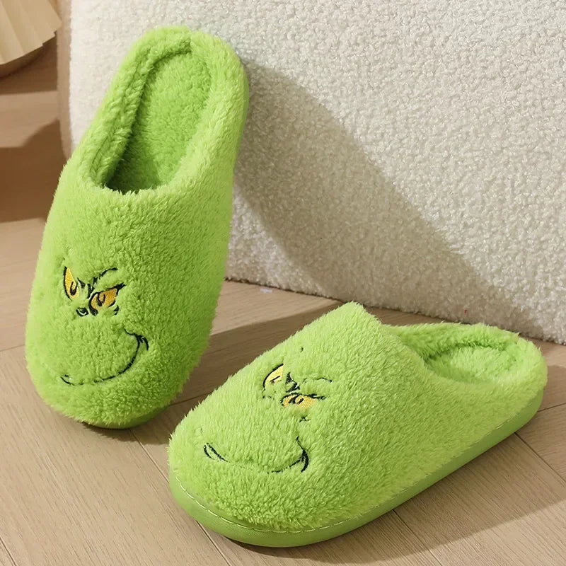 Grinch Plush Slippers