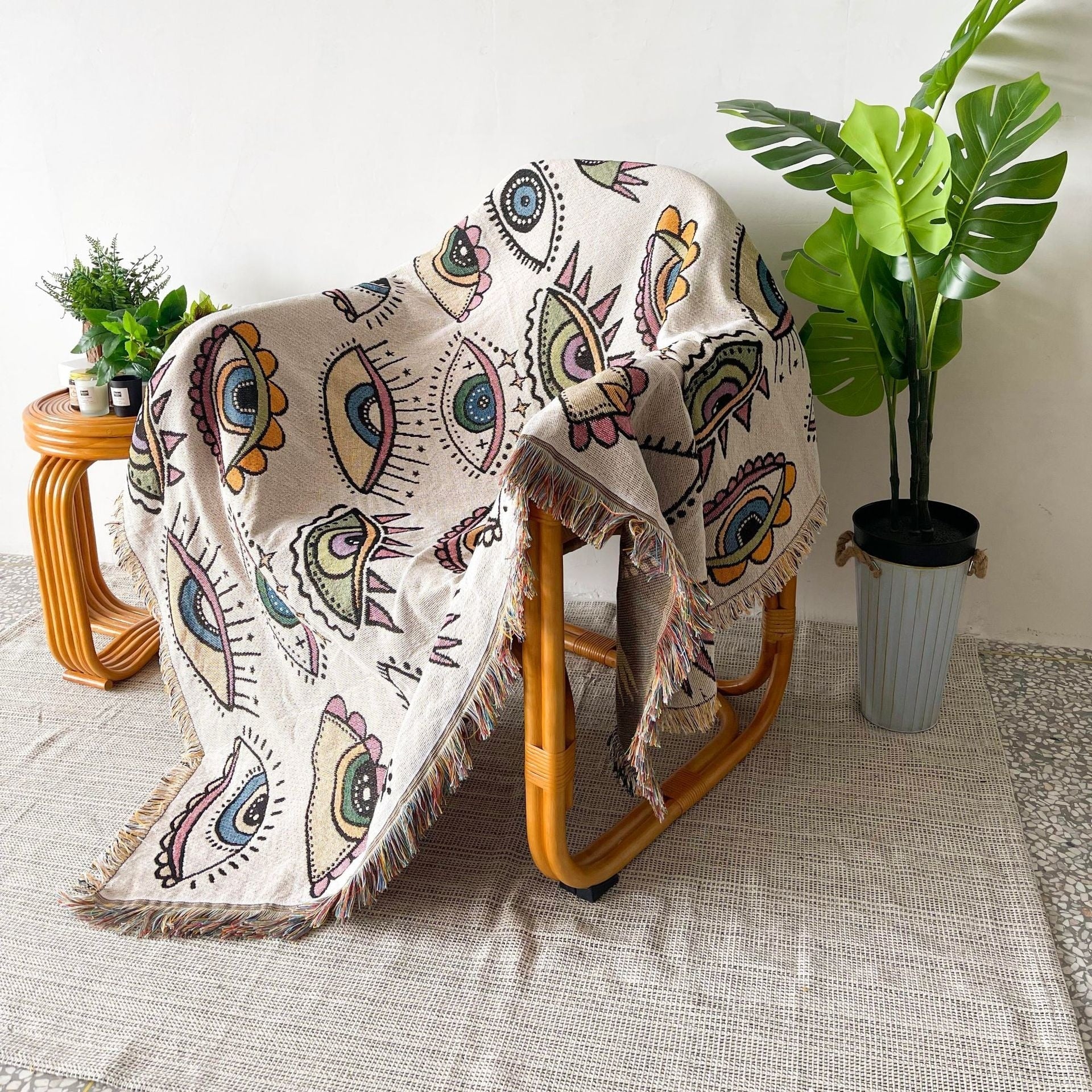 All Eyes on Me Throw Blanket