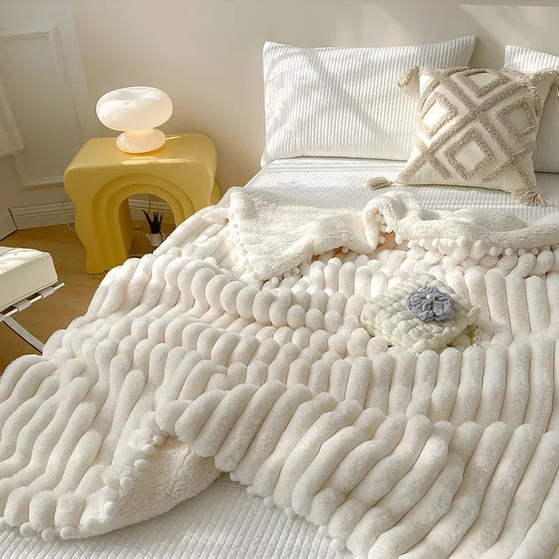 Marshmallow Sherpa Blanket
