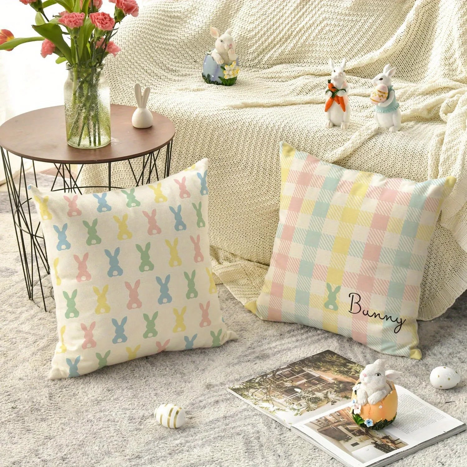 Spring Easter Cushion Cover