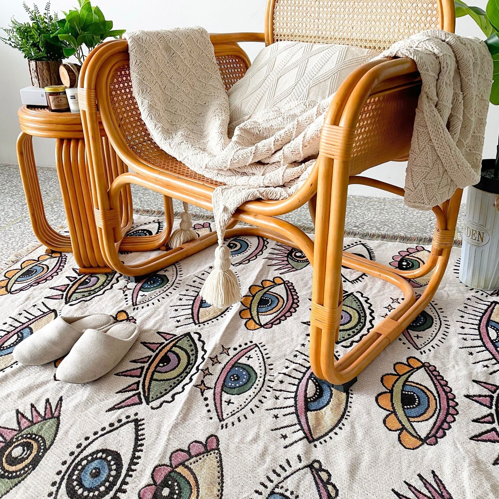 All Eyes on Me Throw Blanket