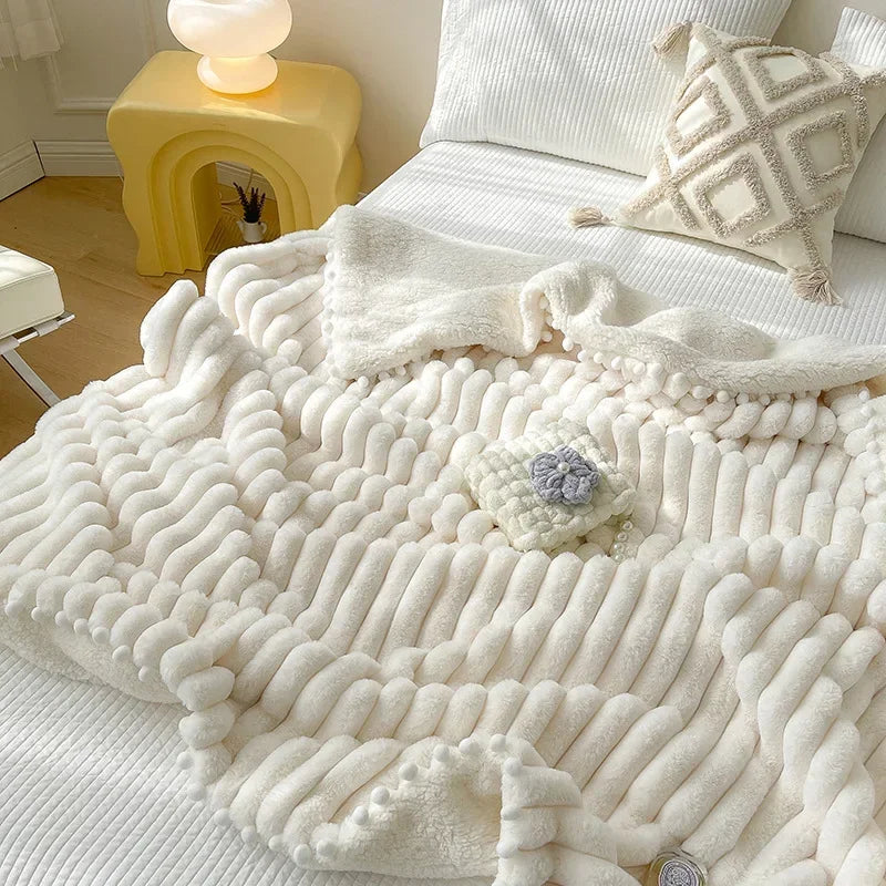 Marshmallow Sherpa Blanket
