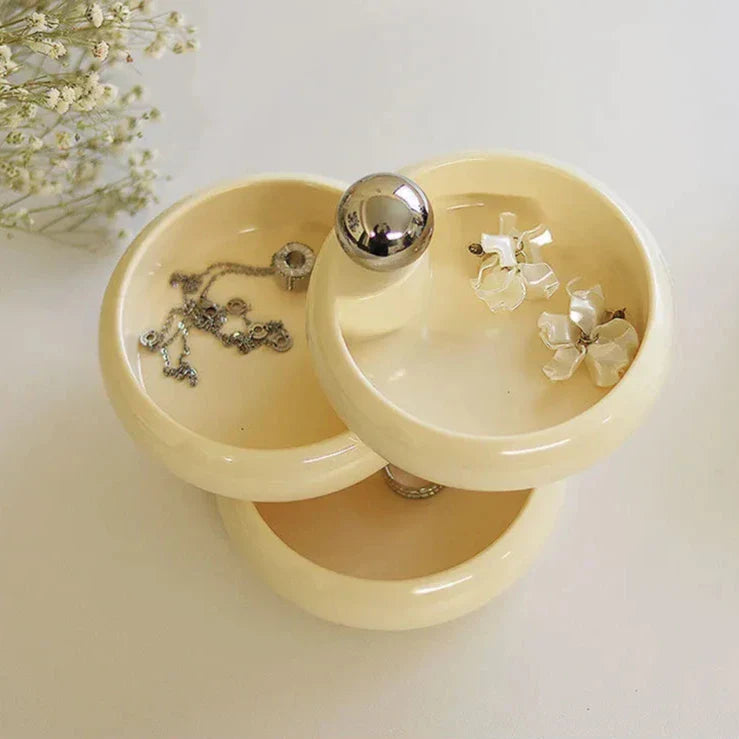 Bold Rotating Jewellery Box