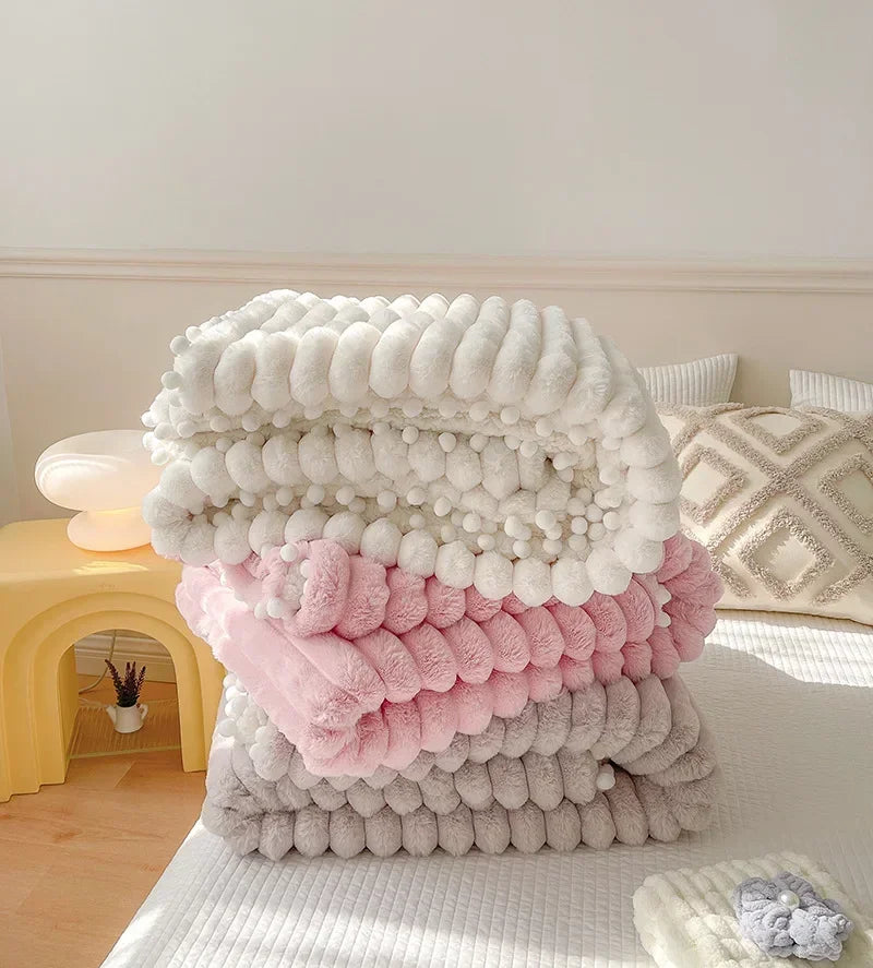 Marshmallow Sherpa Blanket