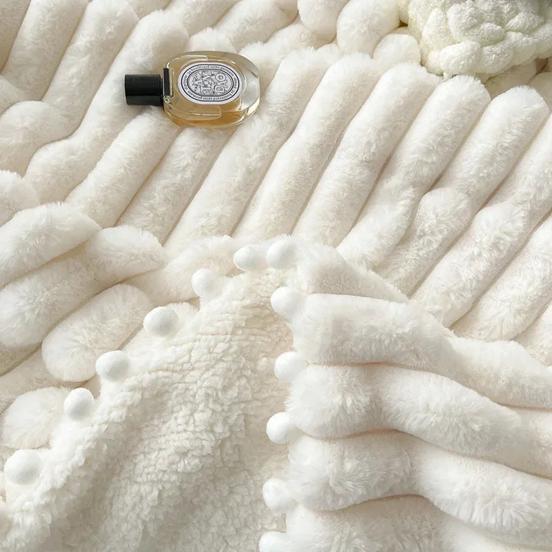 Marshmallow Sherpa Blanket