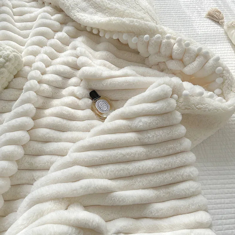 Marshmallow Sherpa Blanket