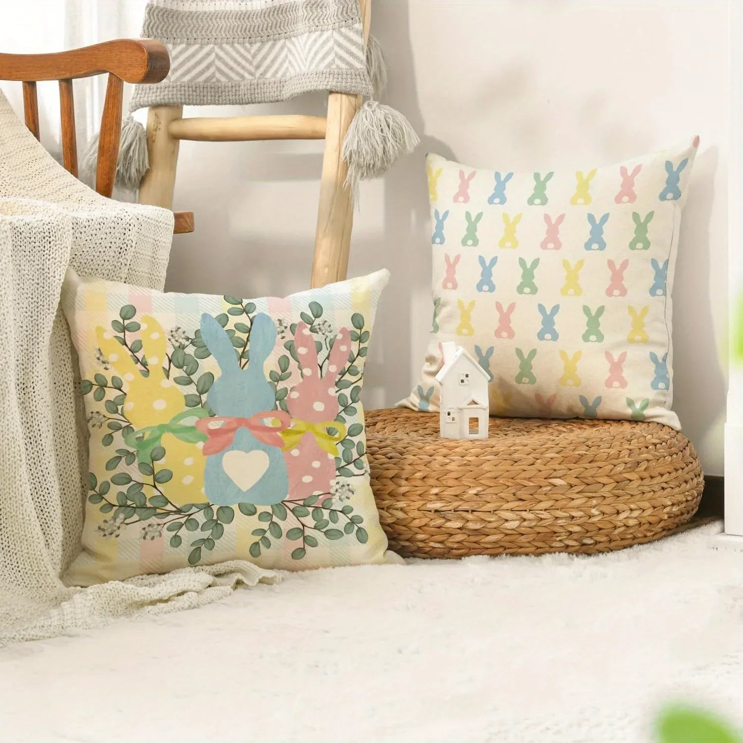 Spring Easter Cushion Cover