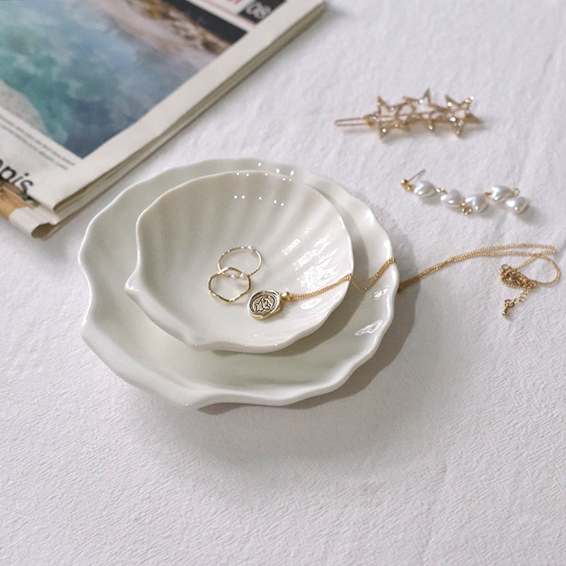 Shell Ceramic Tray