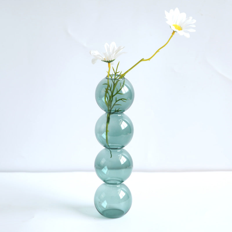 Bubble Glass Candle Holder and Vase