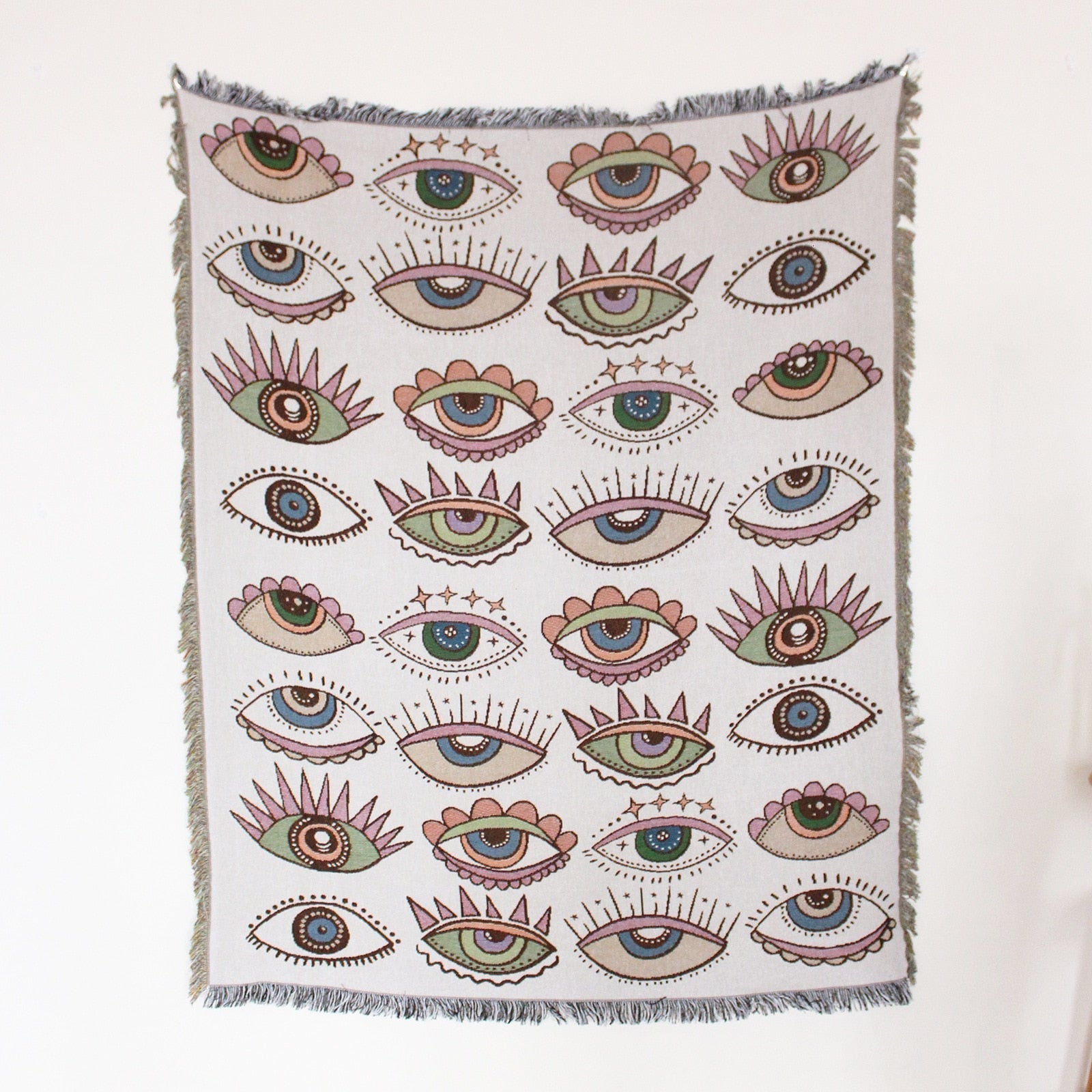All Eyes on Me Throw Blanket