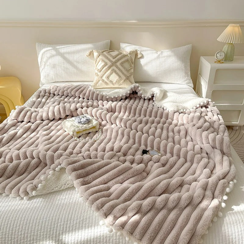 Marshmallow Sherpa Blanket