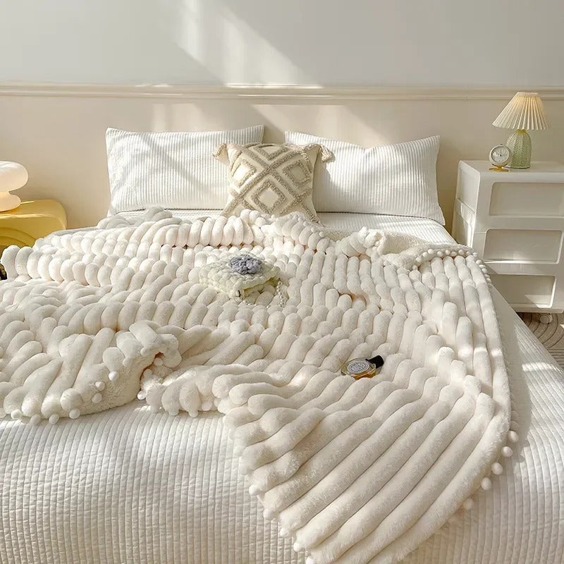 Marshmallow Sherpa Blanket