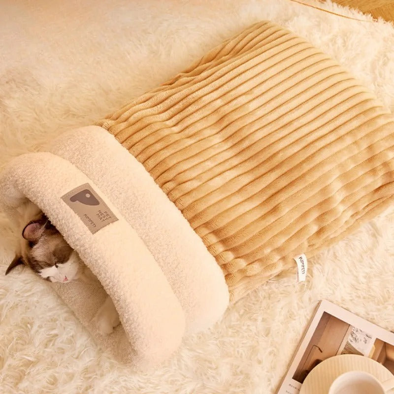 Ribbed Pet Sleeping Bag