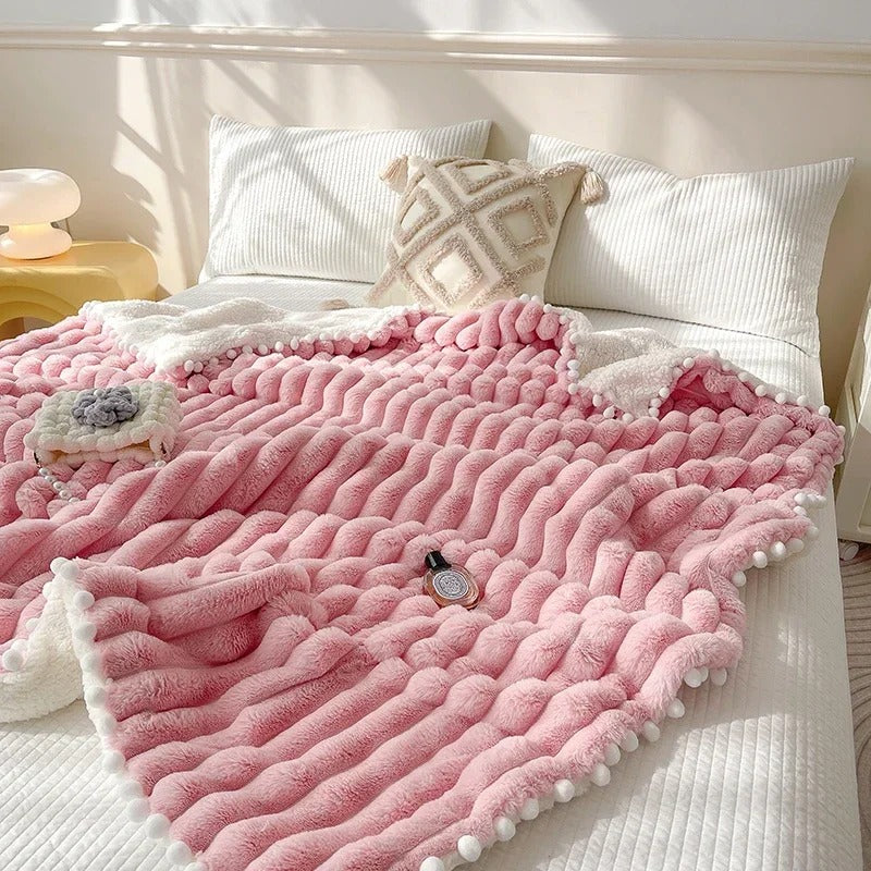 Marshmallow Sherpa Blanket